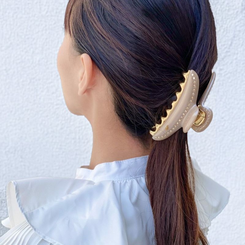 acca ヘアクリップ バレッタ-